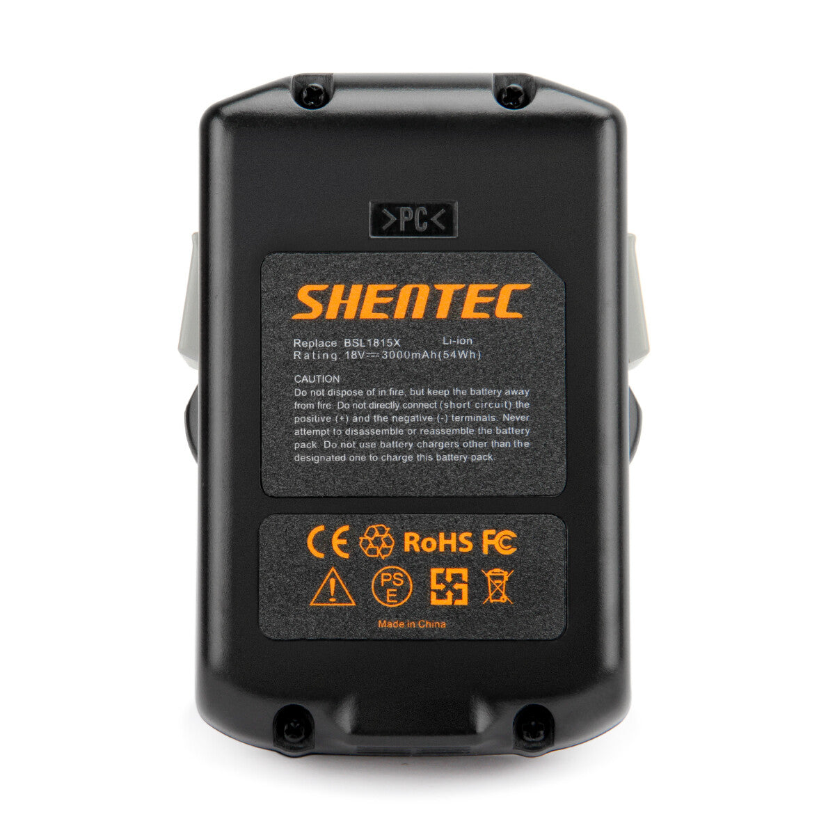 SHENTEC 18V 3,0Ah Li-Ionen-Akku für Hitachi BSL1815X BSL1825 BSL1830 330067 330068 330139