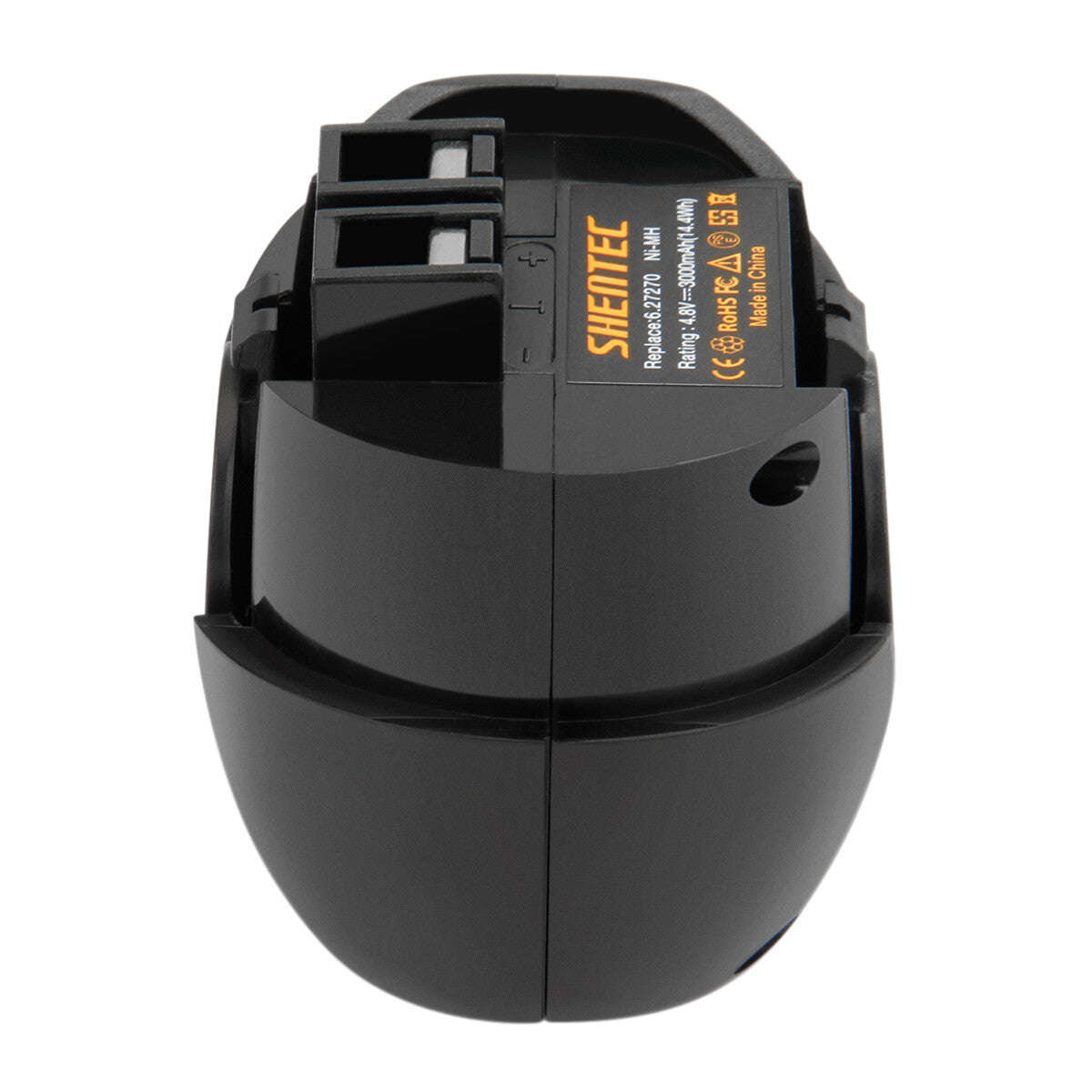 SHENTEC 2x 4.8V 3500mAh Ni-MH Ersatzakku für Metabo Powergrip 2 60005952 6.27270 6.27273