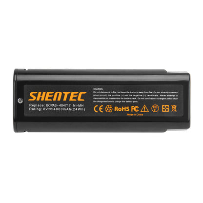 SHENTEC 4AH 6V Ni-MH-Akku für Paslode 404717 900400 902200 IM50 IM65 IM250