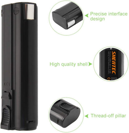 SHENTEC 4AH 6V Ni-MH-Akku für Paslode 404717 900400 902200 IM50 IM65 IM250