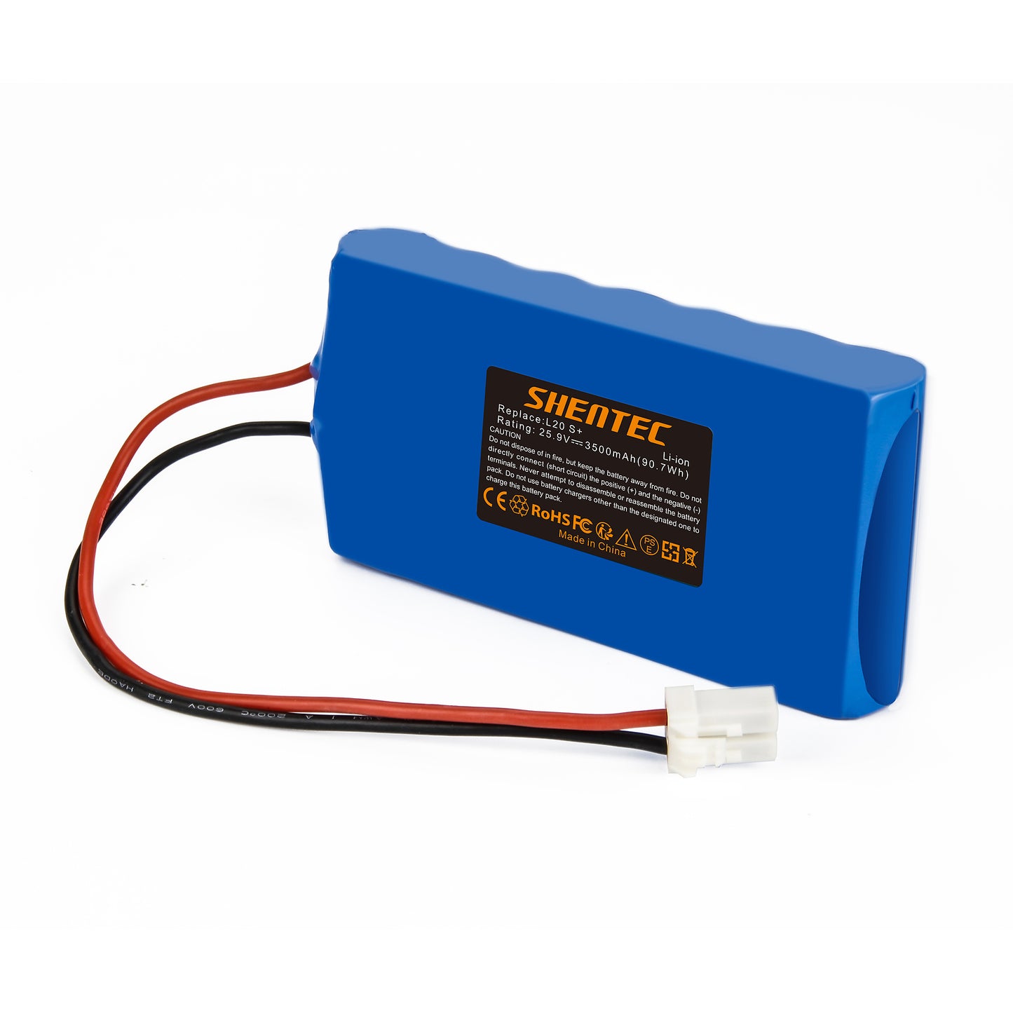 SHENTEC 3500mAh 25.9V Li-Ion-Akku für Ambrogio 015E00600A 015E00600 Ambrogio L15 L20