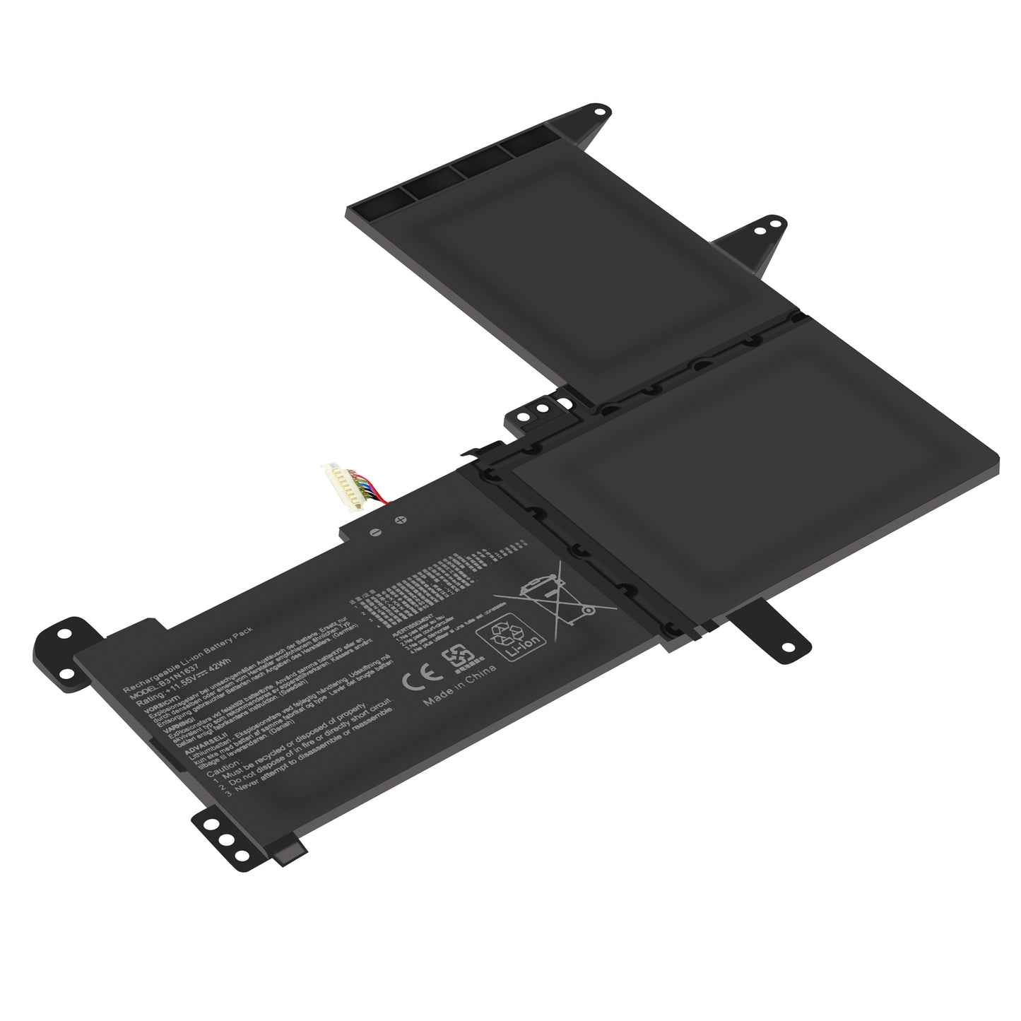 42W B31Bi9H B31N1637 Akku für ASUS VivoBook S510UQ X510UR-3B X510UN-1A X510UQ-3F