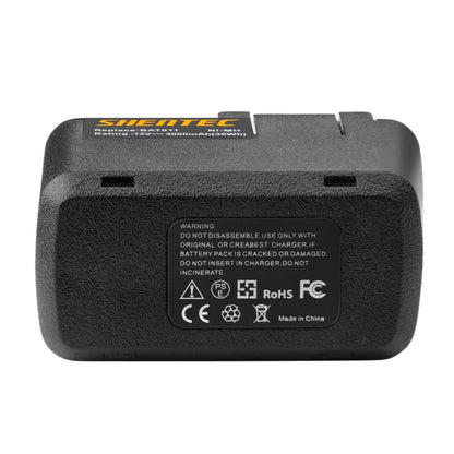 SHENTEC 12V 4000mAh Ni-MH Ersatzakku für Bosch BAT011 BH1214L BH1214H H1214N BH-1214