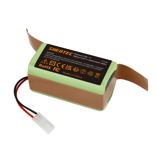 SHENTEC 14.8V 3.5Ah Akku für Bissell EV675,2503, 2933, 2859, 3115, Bob Sweep WJ540011
