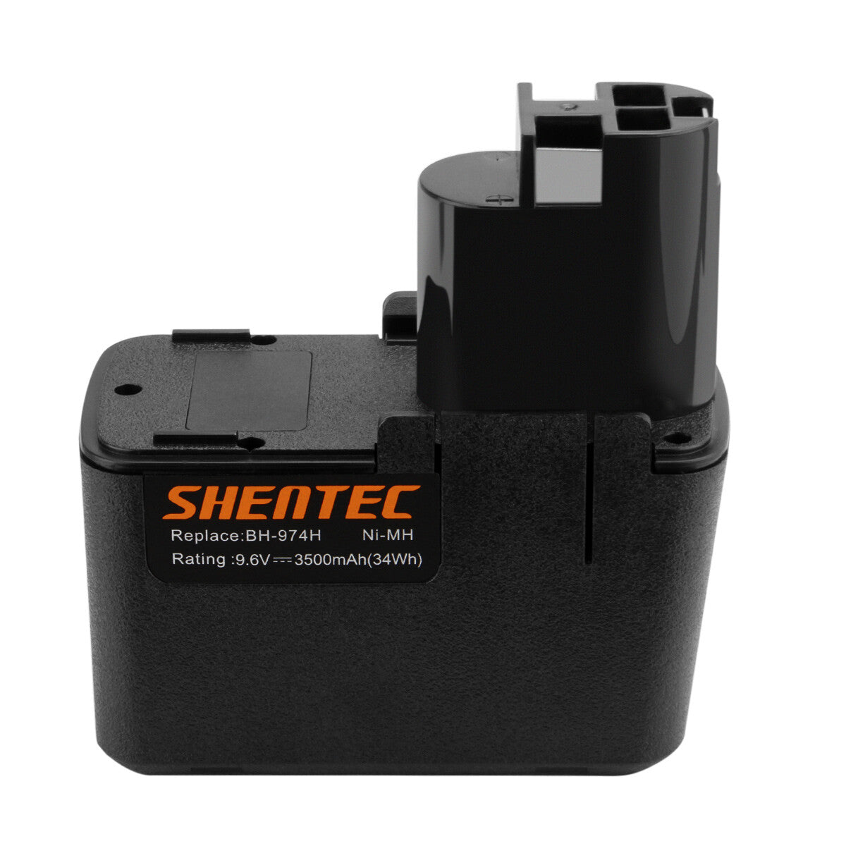 SHENTEC 9.6V 3500mAh Ni-MH-Akku für Bosch BAT001 BH-974N PSR GSR GSB PSB GBM 9.6VES-2