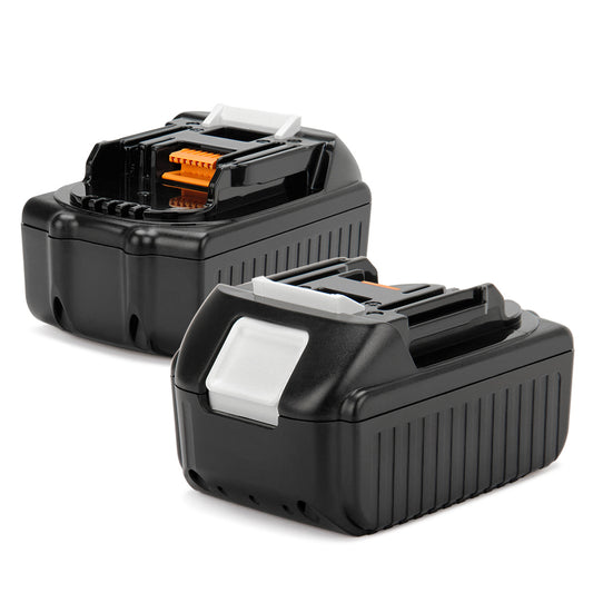SHENTEC 2X 18V 6Ah Li-Ion Ersatzakku für Makita BL1830 BL1840 BL1850 BL1860 194230-4 194205-3
