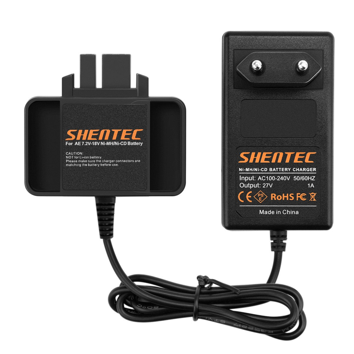 SHENTEC Akku-Ladegeräte für Milwaukee AEG B9.6 BX9.6 BXS9.6 MX9.6 4 932 366 429