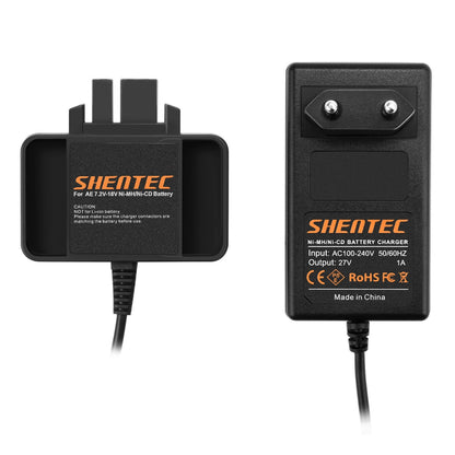 SHENTEC Akku-Ladegeräte für Milwaukee AEG B9.6 BX9.6 BXS9.6 MX9.6 4 932 366 429