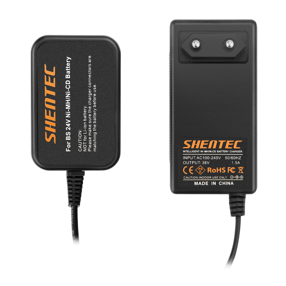 SHENTEC 7,2V-24V Ni-MH/CD-Akkuladegerät für Bosch BAT040 BAT045 BAT240 GDS GSR GS PSB