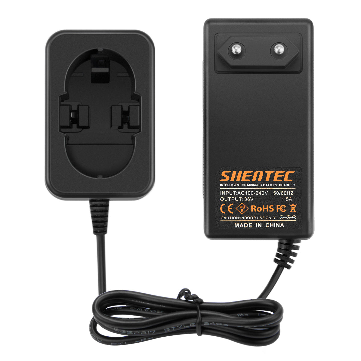 SHENTEC 7,2V-24V Ni-MH/CD-Akkuladegerät für Bosch BAT040 BAT045 BAT240 GDS GSR GS PSB