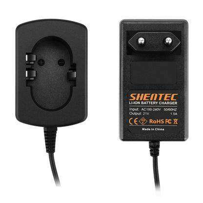 SHENTEC Für Hitachi 18V Akku BCL1815 BCL1830 327730 327731 DS 18DMR Li-Ionen-Ladegerät