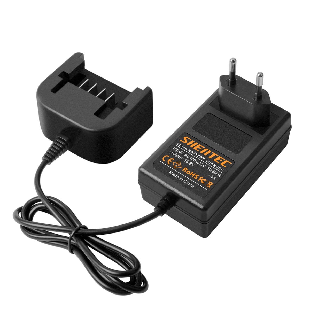 SHENTEC 14.4V Li-Ion-Akku-Ladegerät für Black&Decker BL1314 LB16 ASL148KB LDX120C LST220