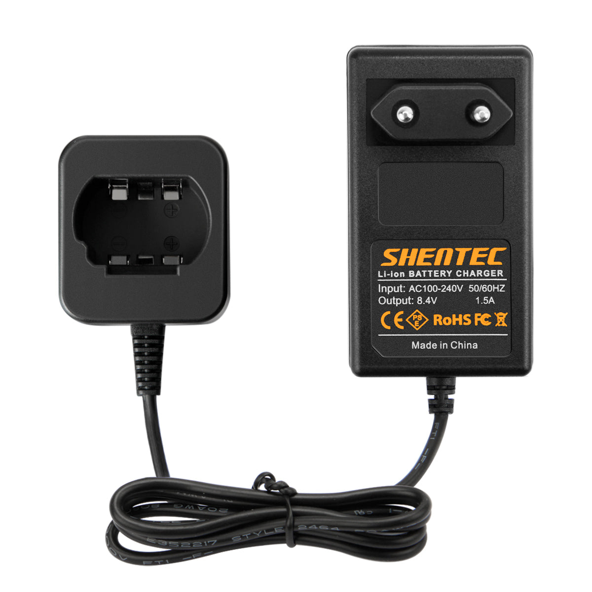 SHENTEC 7,2V Li-Ion-Ladegerät für Dewalt DCB080 DCF680N1 DCF682 DCF680G2 DW4390
