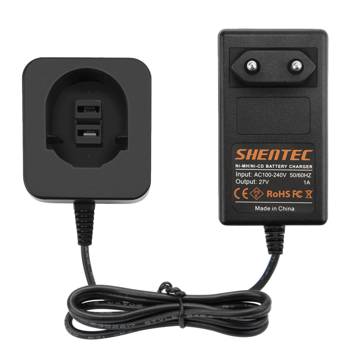 SHENTEC Akku-Ladegerät für Dewalt DW925K-2, DW925K2, DW920K, DW920K-2 (1.2V–18V)