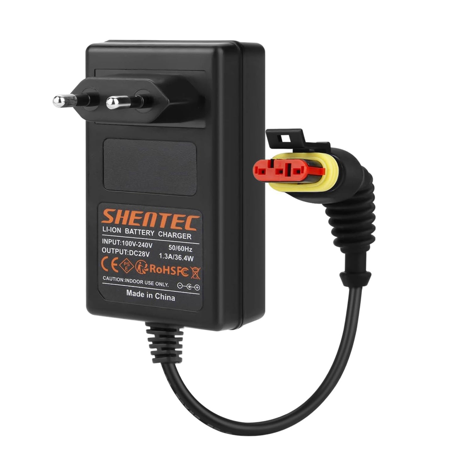 SHENTEC 28V 1.3A Batterieladegerät für Husqvarna Automower 105 305 310 Mark II 315 Mark II, 315 Mark II, Roboterrasenmäher