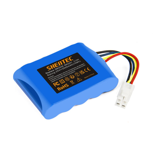SHENTEC 20V Li-Ion 3500mAh Akku für Worx 50032774 50032492 WA3230 WA3231 WR092S