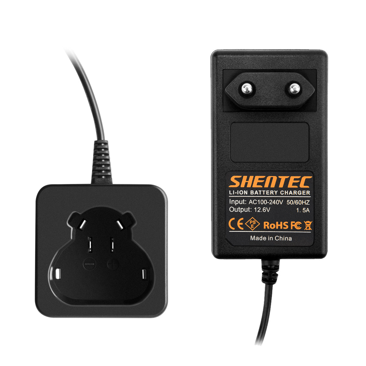 SHENTEC 12V Li-ion Akku-Ladegerät für Worx WA3503 WA3509 RW9300 WX382 WU288 WX125 WX283