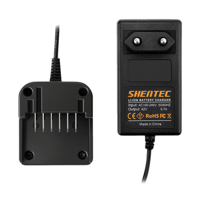 SHENTEC 36V LI-ION-AKKU-LADEGERÄT FÜR WORX WA3734 WA3536 WG268E WG568E WG168E WG368E WG776E