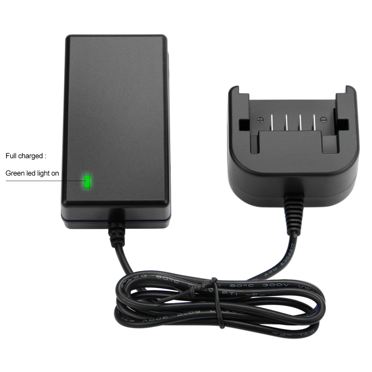 SHENTEC Li-Ion-Akku-Ladegerät für Worx 20V WX678 WG259 WX390.1 WX393.3 WG549E.9 WA3551.1