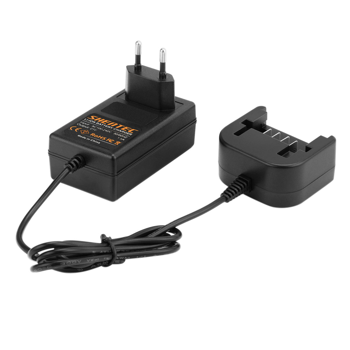 SHENTEC Li-Ion-Akku-Ladegerät für Worx 20V WX678 WG259 WX390.1 WX393.3 WG549E.9 WA3551.1