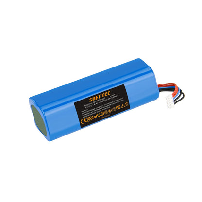 SHENTEC 2x6Ah 14.4V Li-ion Akku für Ecovacs 201-1913-4200 S10-Li-144-5200 DBX11-11/21