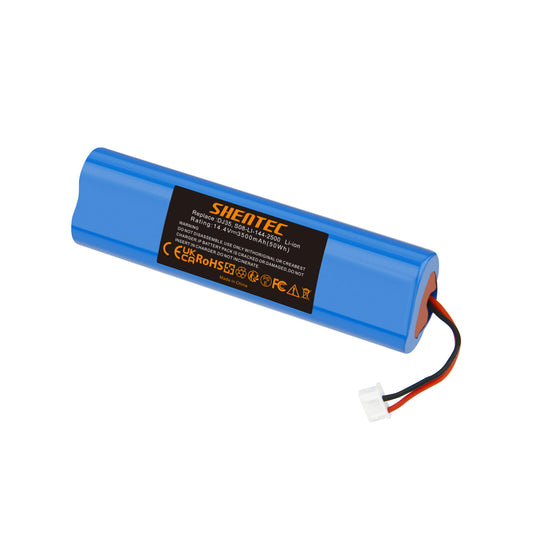 SHENTEC 3500mAh 14.4V Li-Ion-Akku für Ecovacs Deebot DJ35 DJ36 DK35 DK36 DK520 DN520