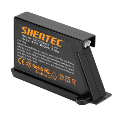 SHENTEC 2X 14.4V 4.0Ah Li-ion AKKU FÜR LG EAC60766104 EAC60766105 EAC60766101 VR1012W