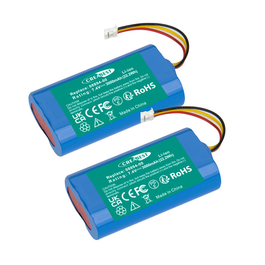 2x 7.4V 3.0Ah Li-ion-Akku für Gardena 08894-00 ComfortCut D-89079 Ulm 8895