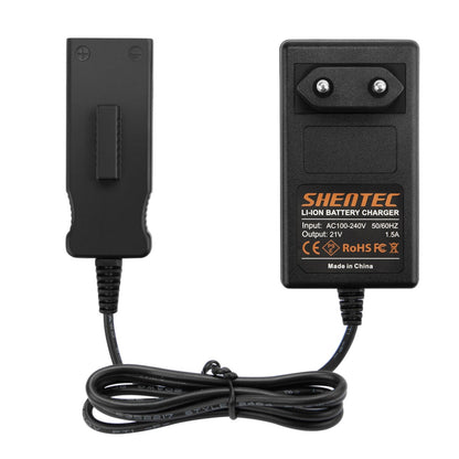 SHENTEC 18V Li-Ionen-Akkuladegerät für Gardena BLi-18 9840-20 EasyCut Li-18/50 9839 8881 8866