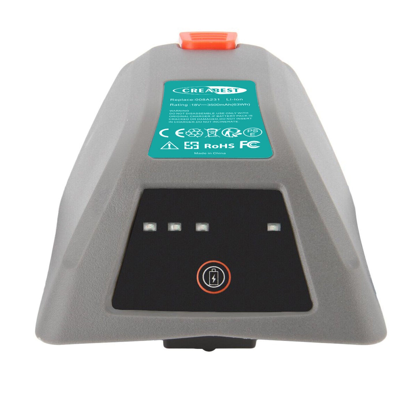 18V 3500mAh Akku + Ladegerät für Gardena 8025-20 Comfort Wand-Schlauchbox 35 roll-up 008A231