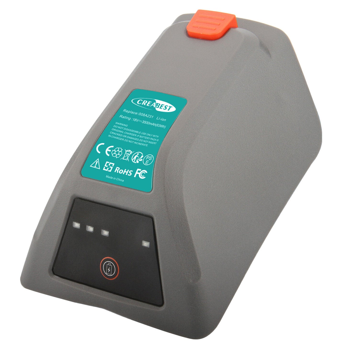 18V 3500mAh Akku + Ladegerät für Gardena 8025-20 Comfort Wand-Schlauchbox 35 roll-up 008A231