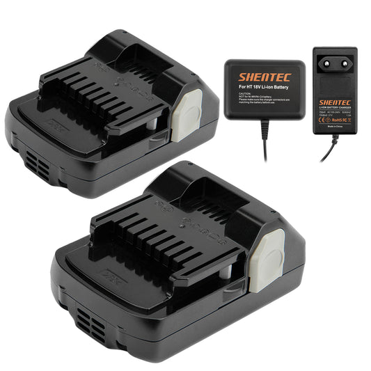 SHENTEC 18V 3.5Ah Akkuladegerät für Hitachi BSL1815X BSL1825 BSL1830 C18DSLP4