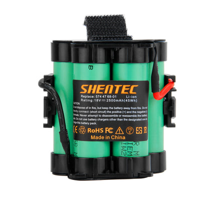 SHENTEC 2000mAh 18V Li-Ionen-Akku für Gardena R45Li R50Li R38Li R40Li R70Li R80Li R75Li