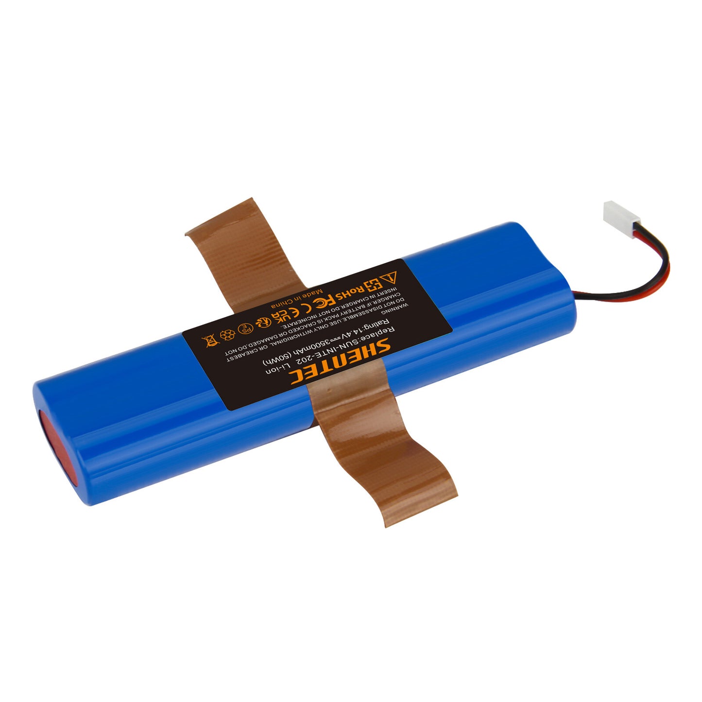 SHENTEC 2x 3.5Ah 14.4V Li-Ionen-Akku 18650B4-4S1P-AGX-2 für ILIFE V3s Pro V5s Pro V8s V50