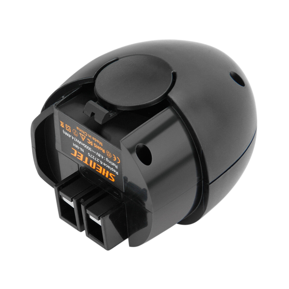 SHENTEC 2x 4.8V 3500mAh Ni-MH Ersatzakku für Metabo Powergrip 2 60005952 6.27270 6.27273