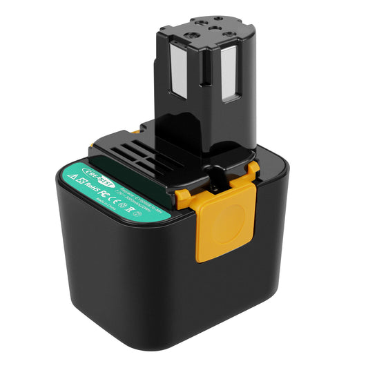 4Ah 7.2V Ni-MH Ersatzakku für Panasonic EY3654 EY9166 EY9065 EY6198B EY9066 EZ9066