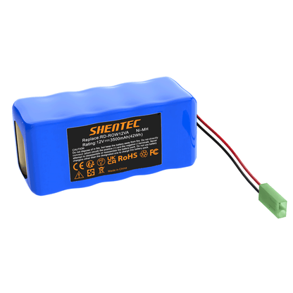 SHENTEC 3,5Ah 12V Ersatzakku für RD-ROW12VA für Rowenta RH846301 RS-Rh5488 RH846501