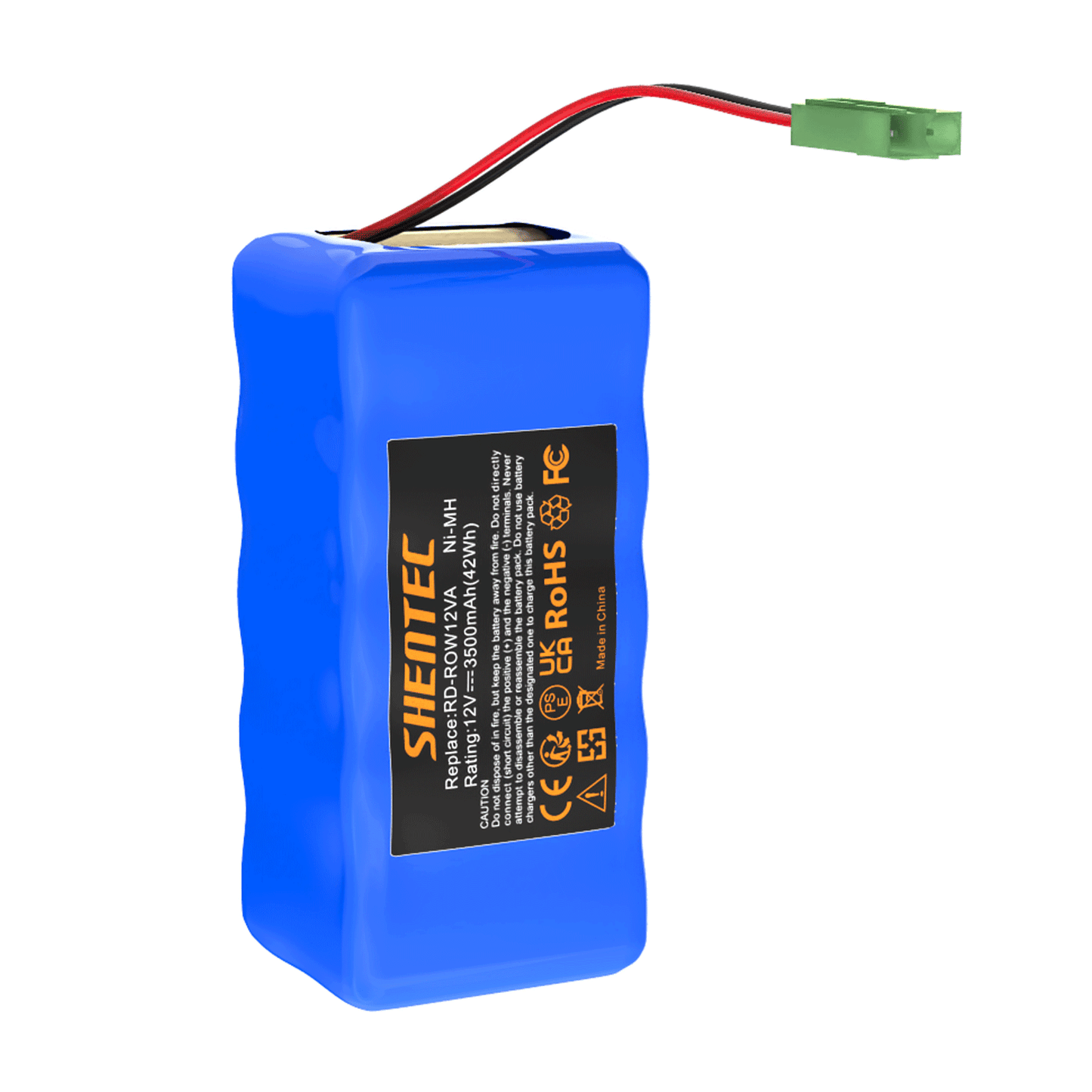 SHENTEC 3,5Ah 12V Ersatzakku für RD-ROW12VA für Rowenta RH846301 RS-Rh5488 RH846501