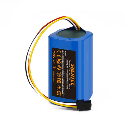 SHENTEC 3,5Ah 14,4V Li-Ionen-Akku für Samsung PowerBot-E VR5000RM VR05R5050WK DJ81-00171A