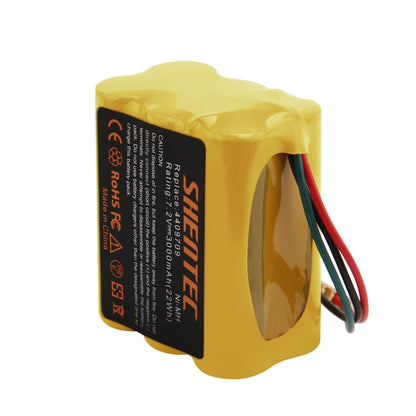 SHENTEC 2x 3.0AH 7.2V Ni-MH Akku Für iRobot Braava 390 380T 390T 4409709 Mint Plus 5200C