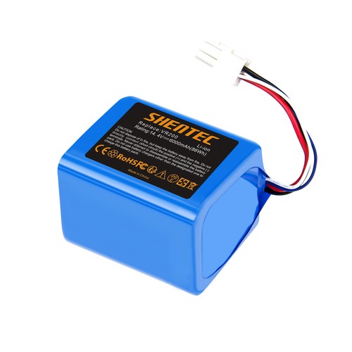 SHENTEC 6000mAh 14.4V LI-ION AKKU FÜR VORWERK KOBOLD VR200 20884-1 4NCR18650P2-C001A