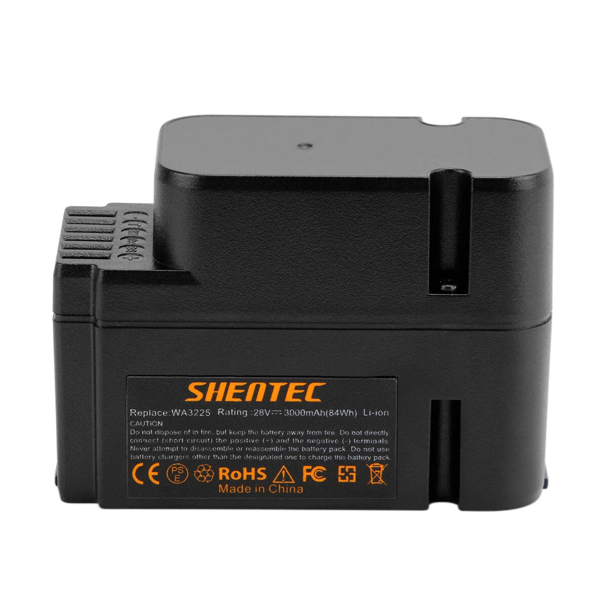 SHENTEC PLG 2er-Pack 3.0AH 28V Li-ion-Akku für Worx WG790E WG754E WG794E WG755E WA3225 WA3565