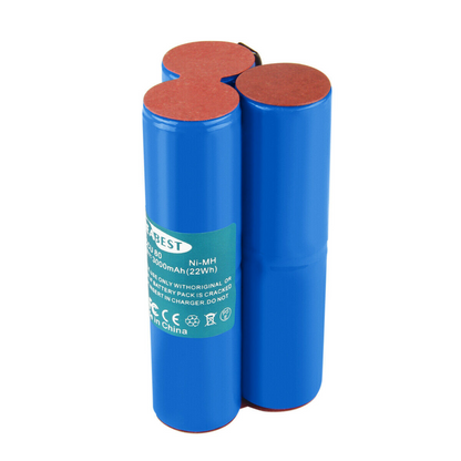 SHENTEC 3000mAh 7.2V Ni-MH Ersatzakku für Wolf Heckenschere BS80 BS-80 ACCU 80