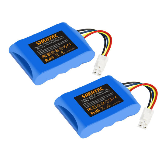 SHENTEC 2x 3500mAh 20V Li-Ionen-Akku Für Worx 50032492 50032774 WA3230 WA3231 S500i
